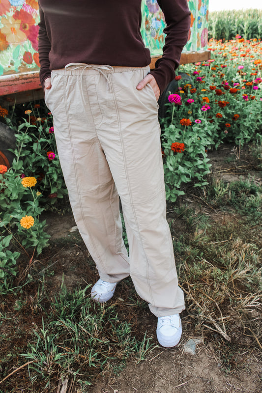 On Cloud Nine Pants (Taupe)