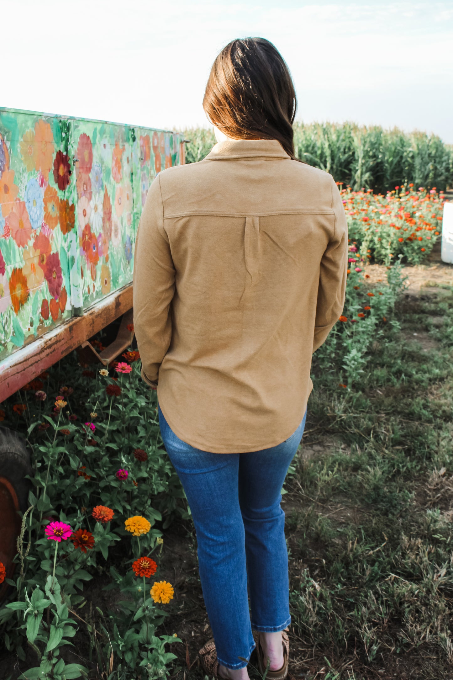 [Thread & Supply] Falling Leaves Shacket