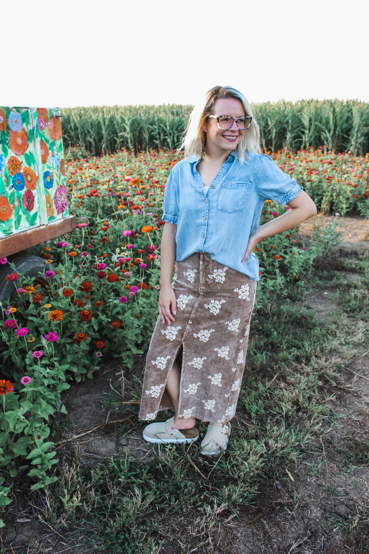 Feeling Like Fall Skirt