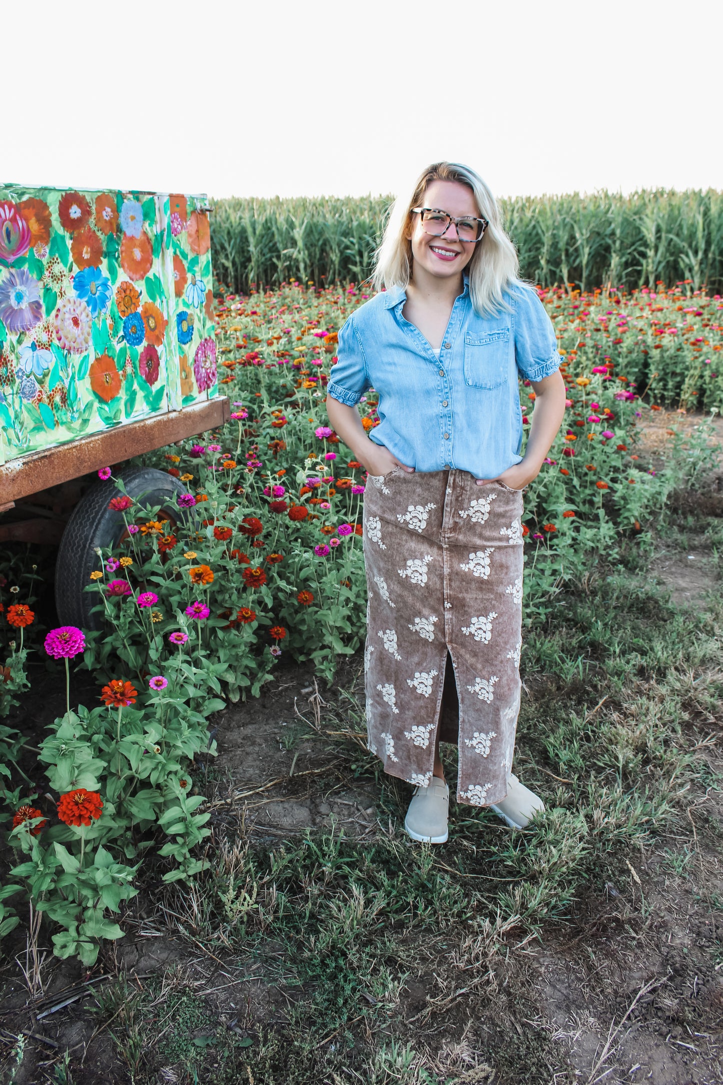 Feeling Like Fall Skirt