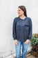 Fall Favorite Top (Navy)