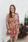 Fall Florals Dress (S-XL)