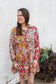 Fall Florals Dress (S-XL)