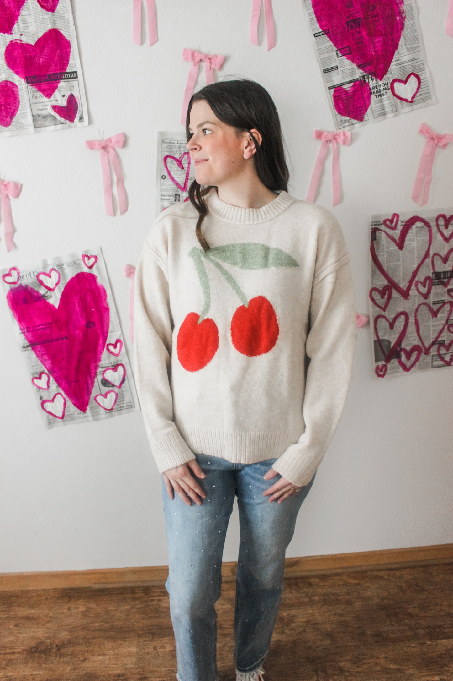 Cherry Sweater