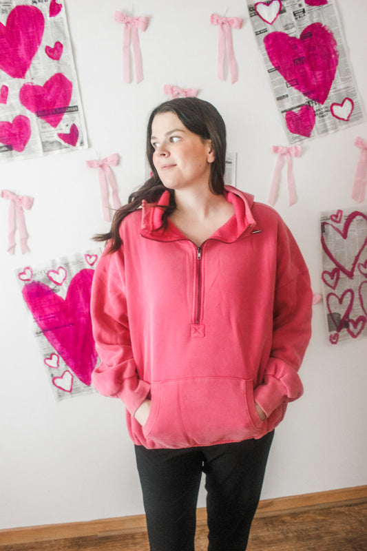 Easy Going Hoodie (Pink)