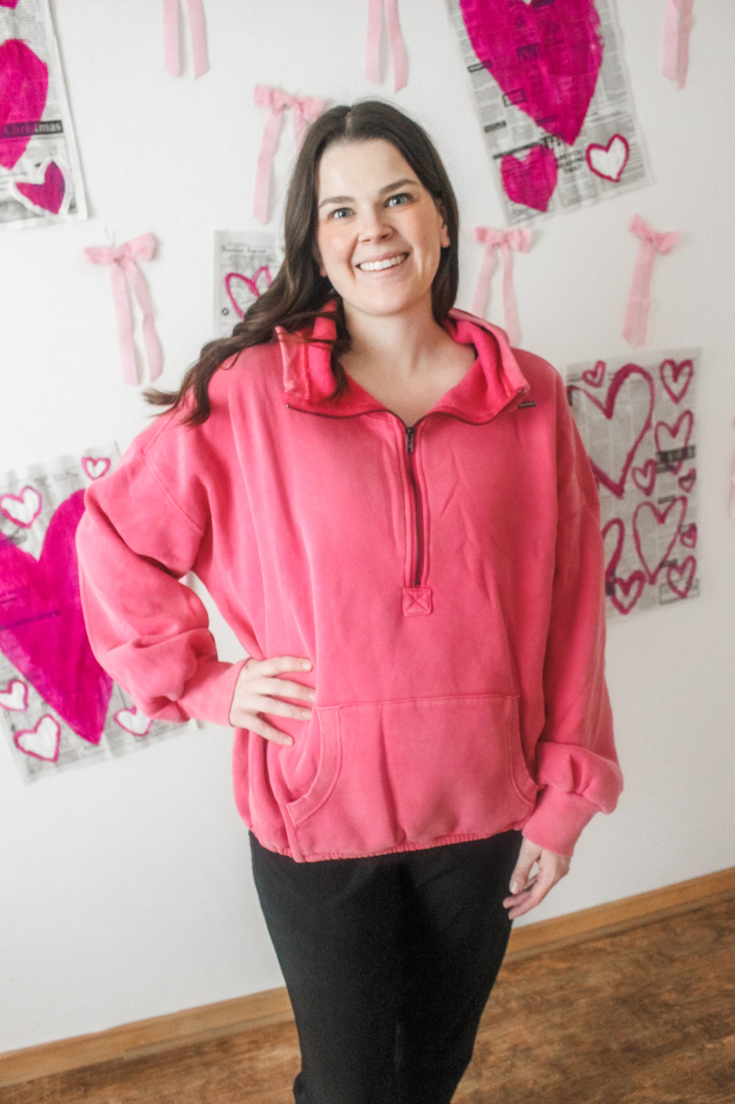 Easy Going Hoodie (Pink)