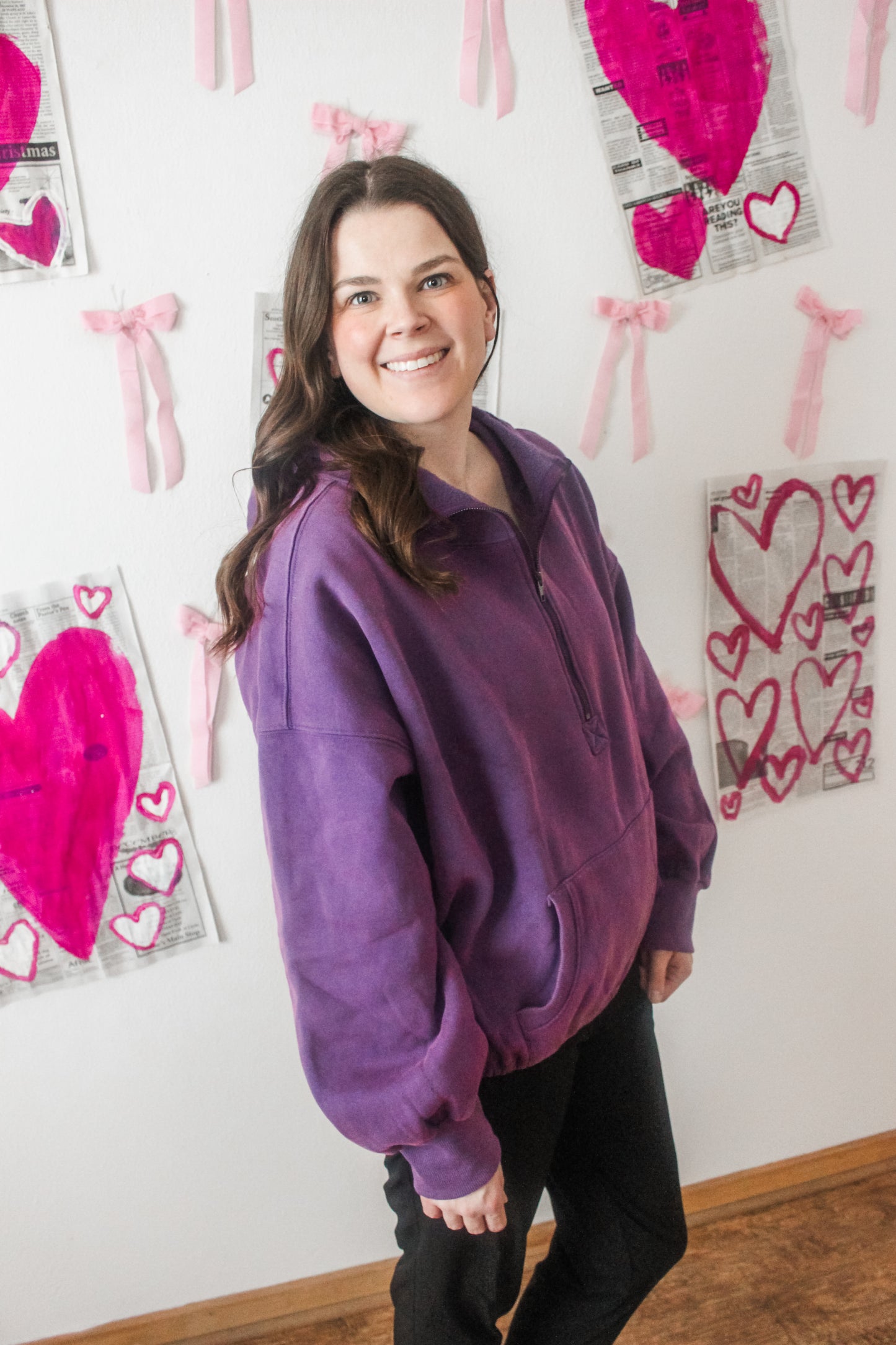 Easy Going Hoodie (Purple)