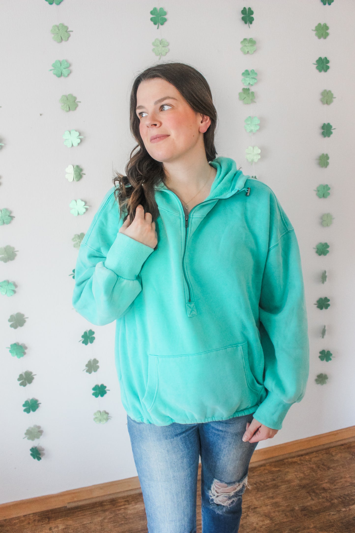 Easy Going Hoodie (Green)