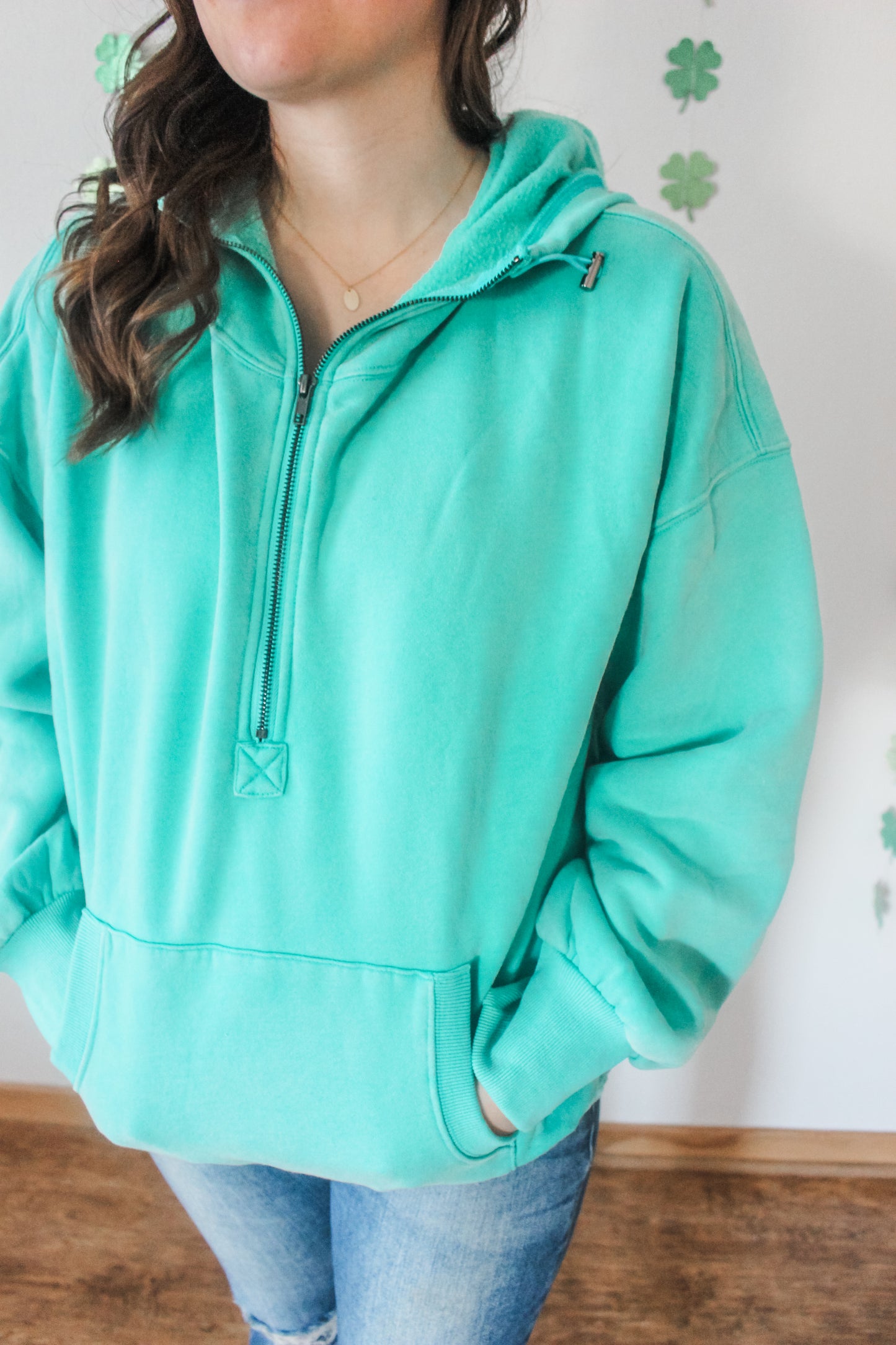Easy Going Hoodie (Green)