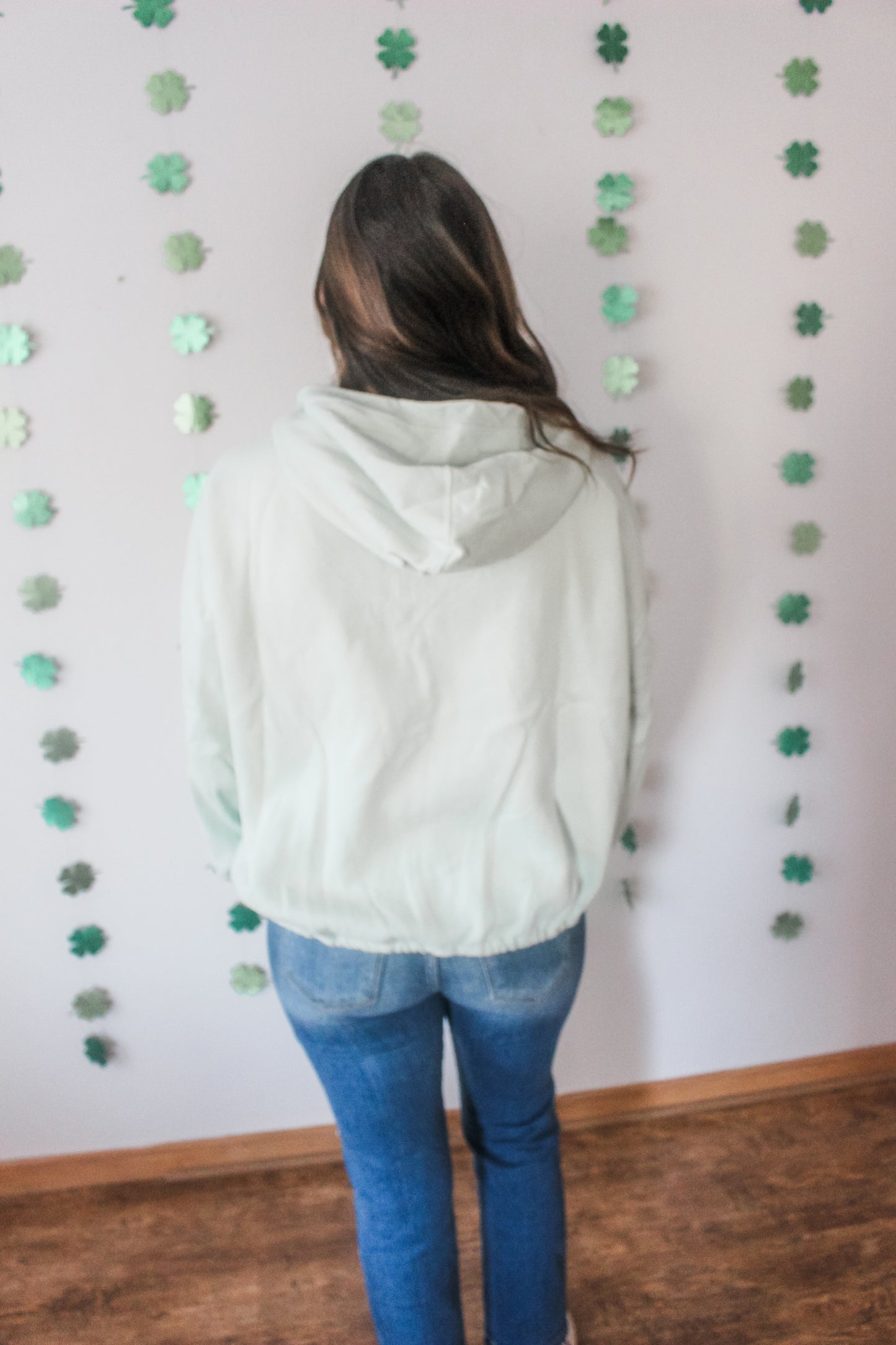Easy Going Hoodie (Light Sage)