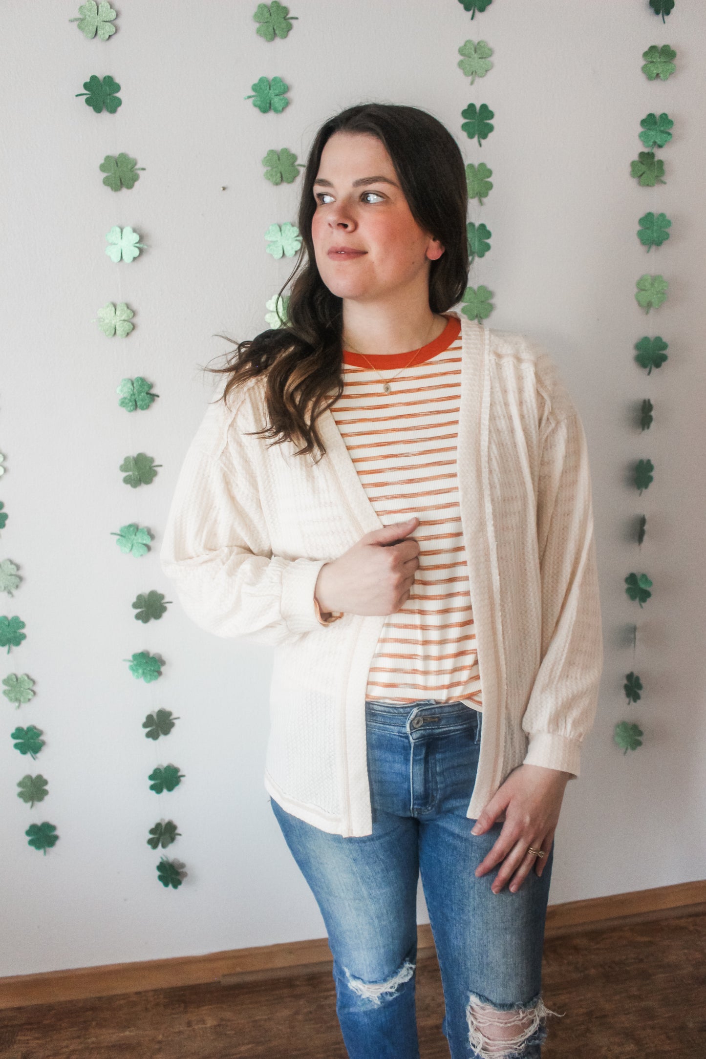 Cool Girl Cardigan (Cream)