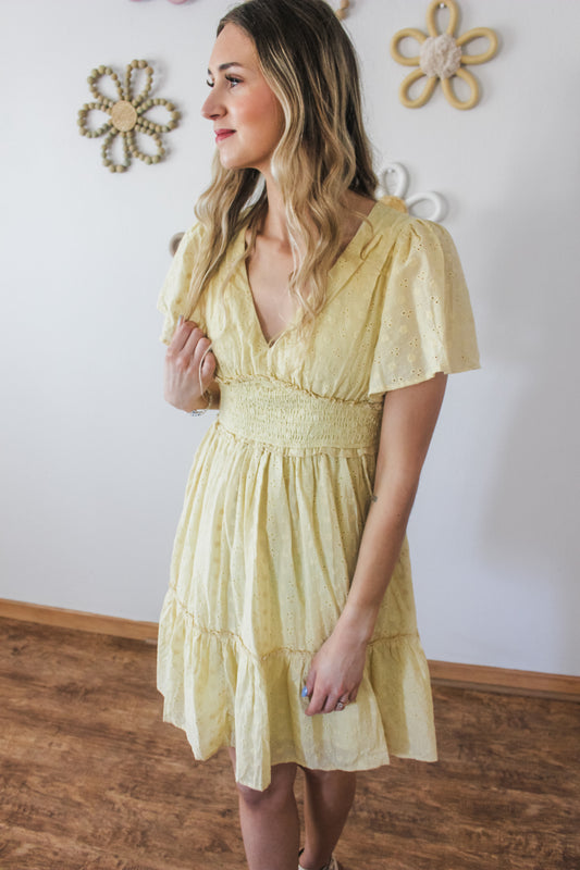 Colors of Spring Dress (Yellow)