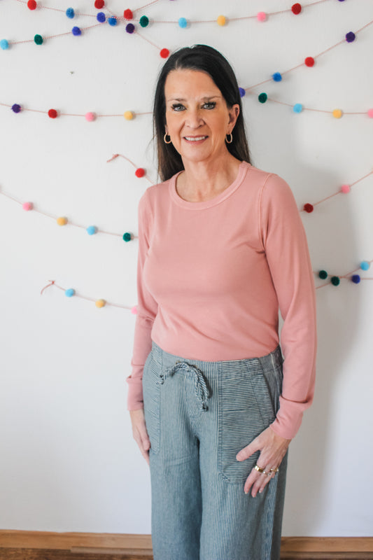 [Thread & Supply] Closet Staple Top (Pink)