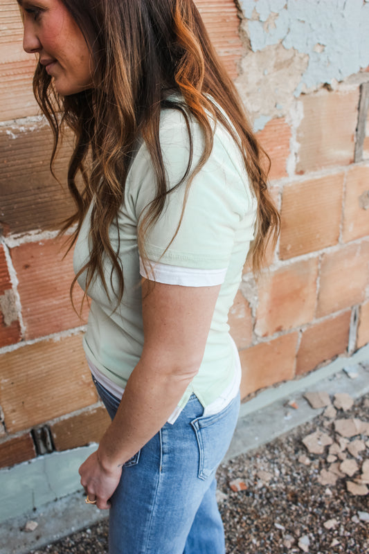 The Perfect Day Top (Lime)