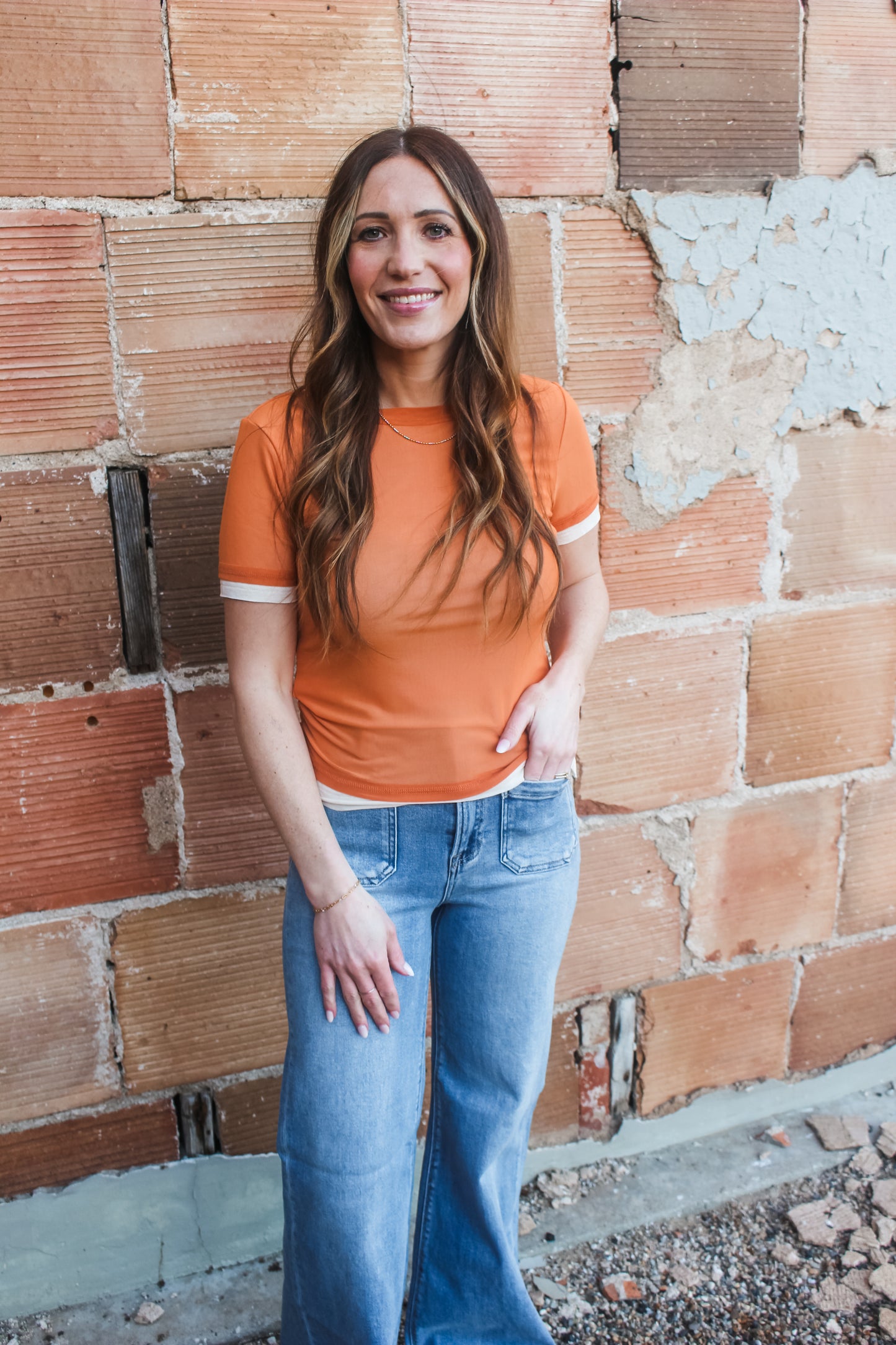 The Perfect Day Top (Orange)
