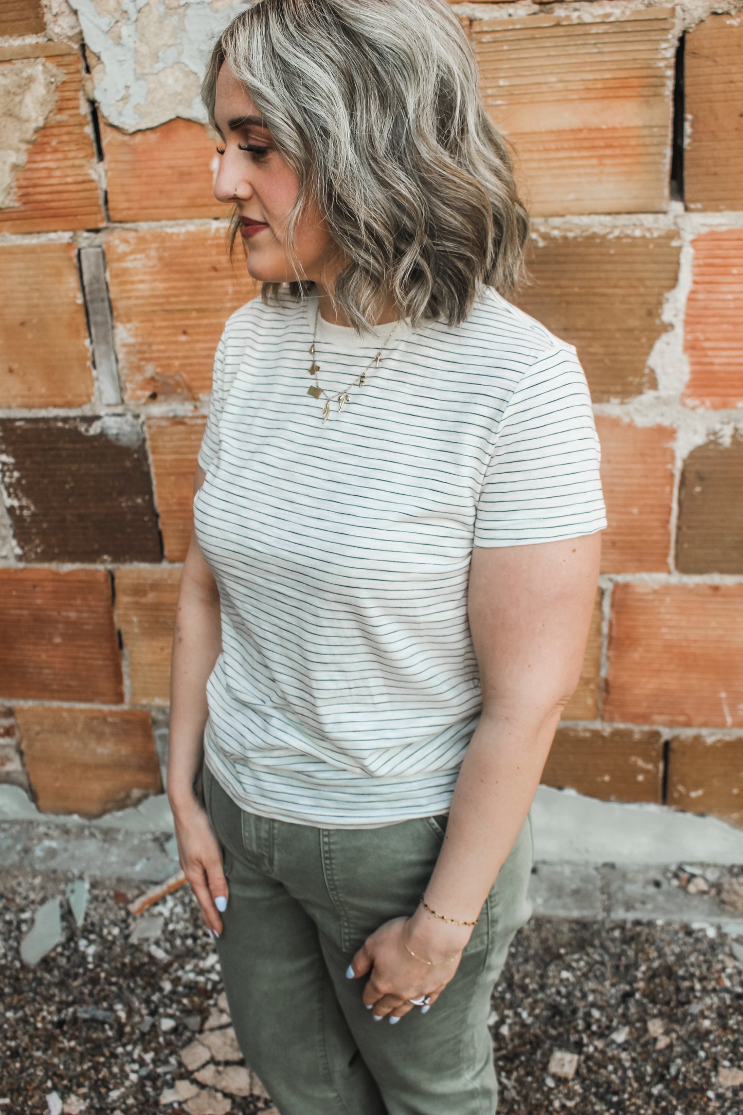 [Thread & Supply] Everyday Basic Tee (Black/Ivory)