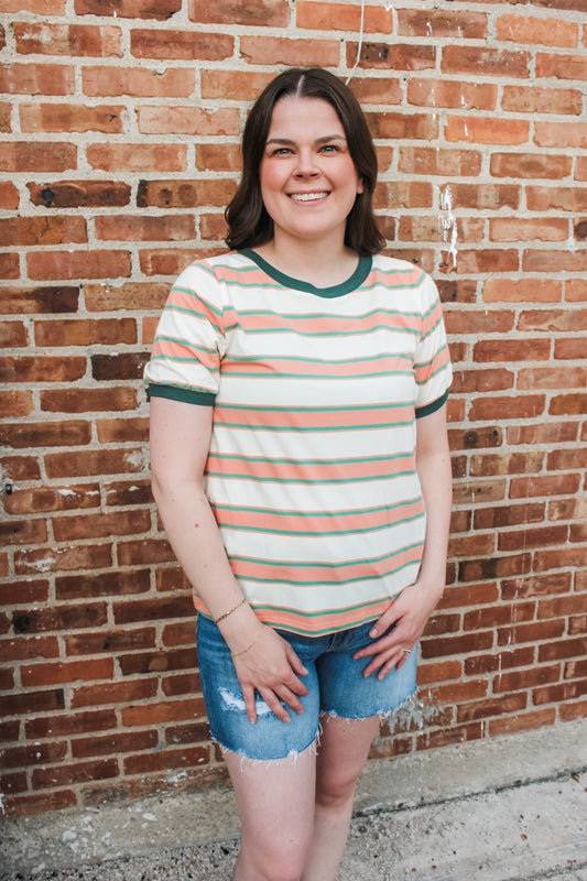 Only Good Days Tee (Orange & Green) (S-XL)