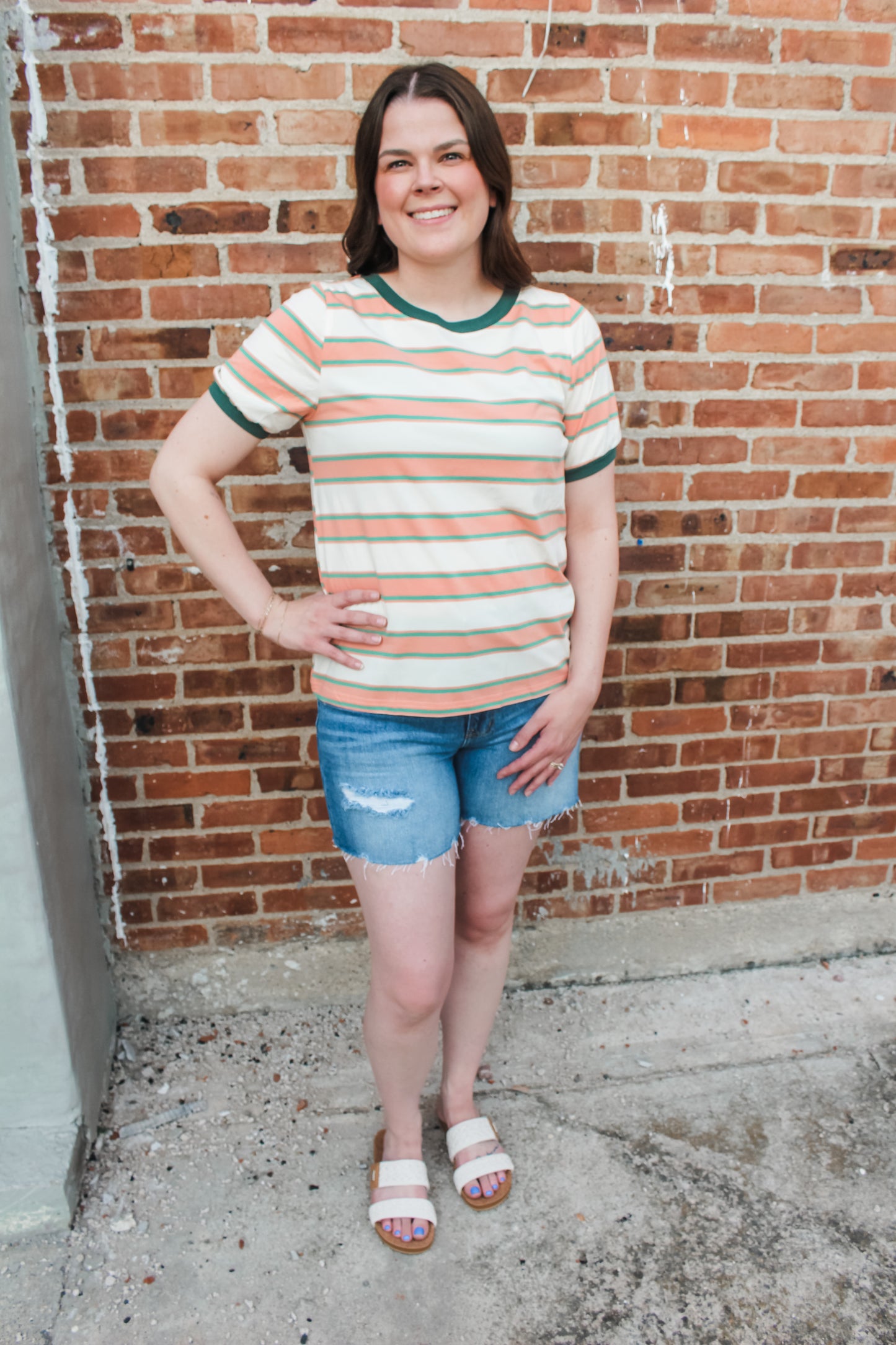 Only Good Days Tee (Orange & Green) (S-XL)