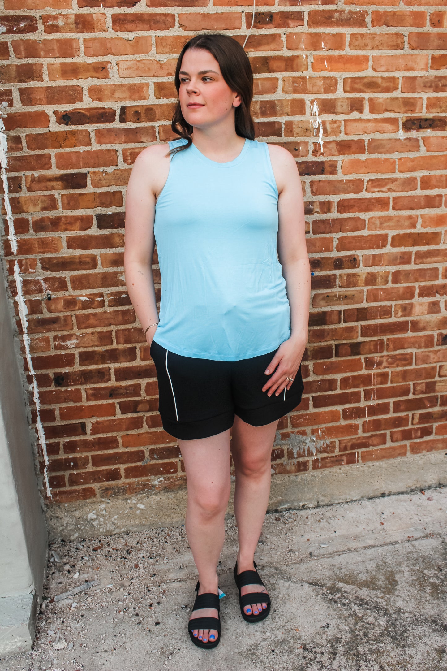Summer Staple Tank (Blue)