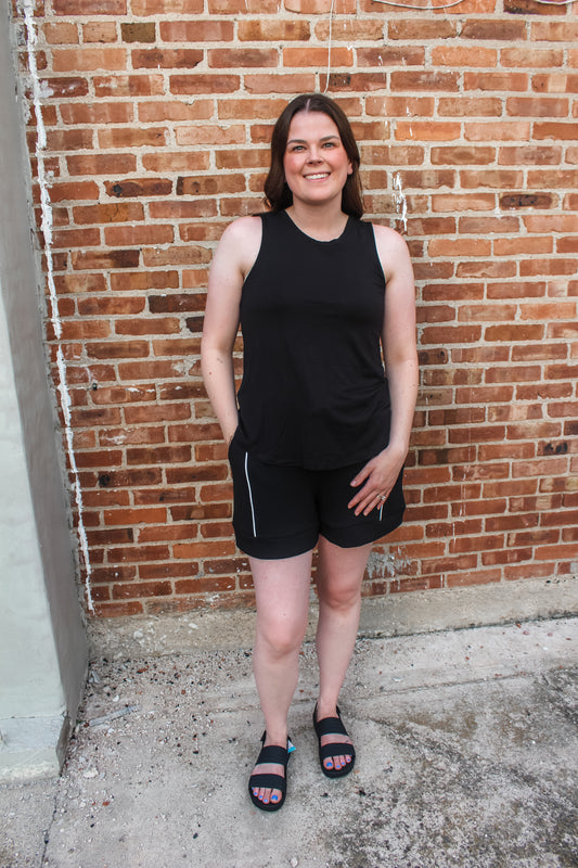 Summer Staple Tank (Black)