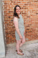 Keep It Casual Romper (Black & White)