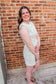 Keep It Casual Romper (Sage & White)