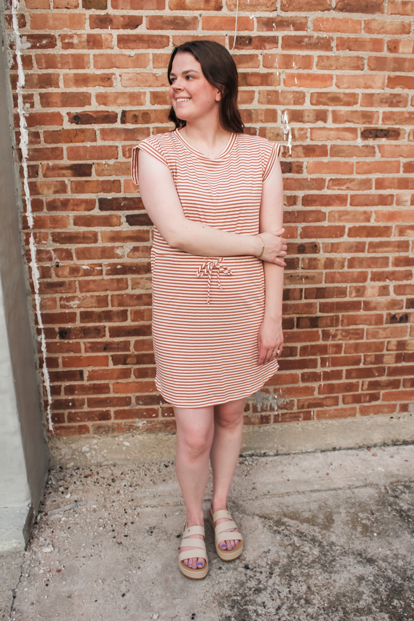 Summer Essential Dress (Striped) (S-XL)