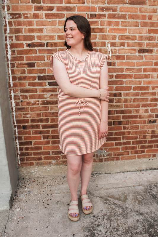 Summer Essential Dress (Striped) (S-XL)