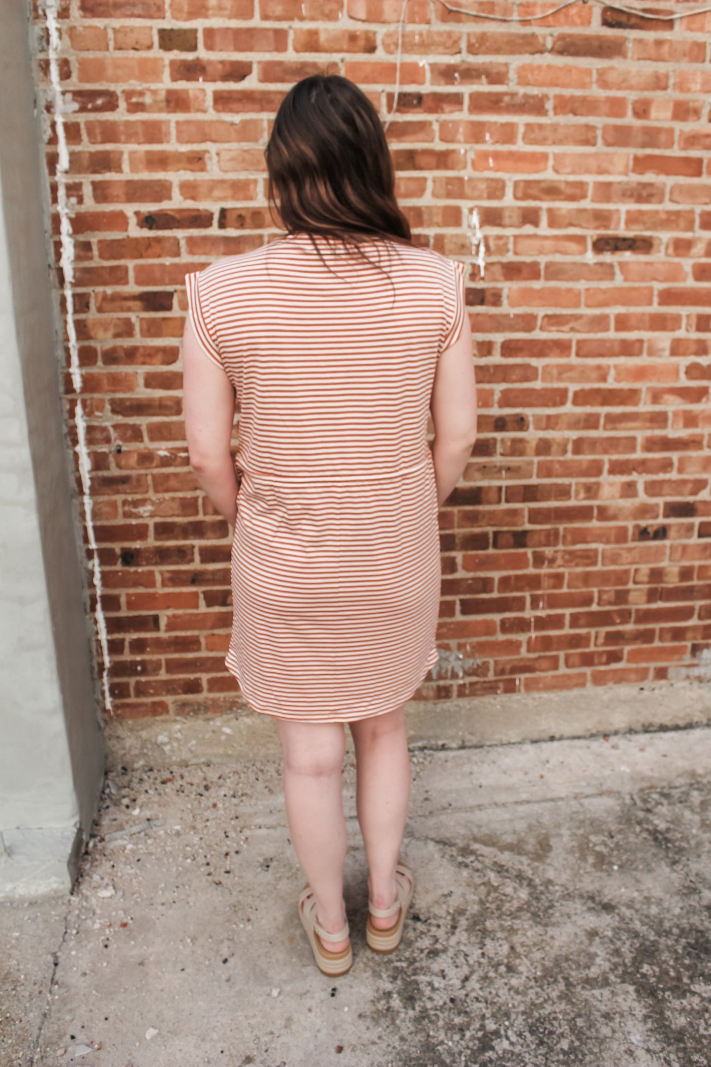 Summer Essential Dress (Striped) (S-XL)