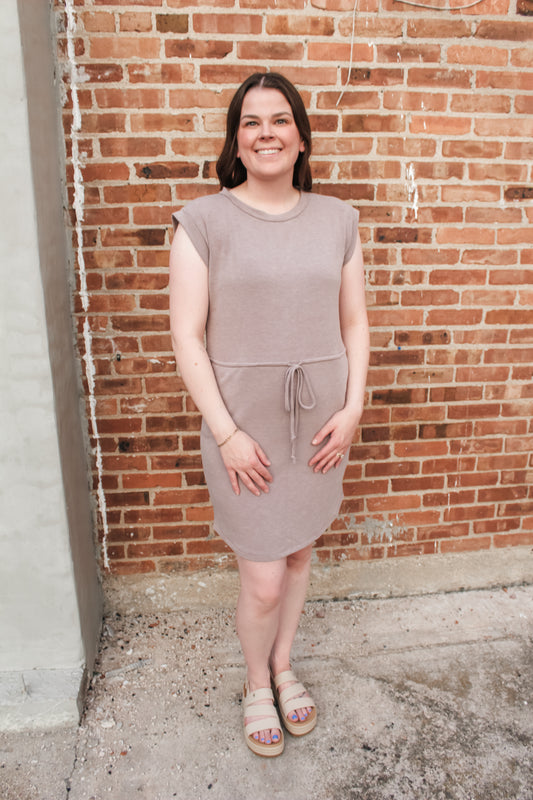 Summer Essential Dress (Mocha) (S-XL)