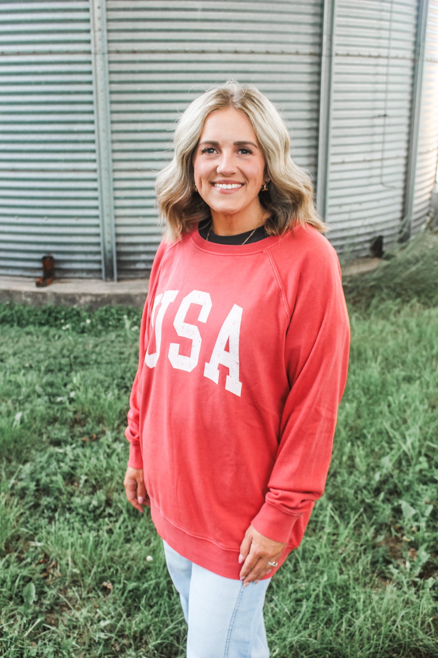 [Thread + Supply] USA Crewneck