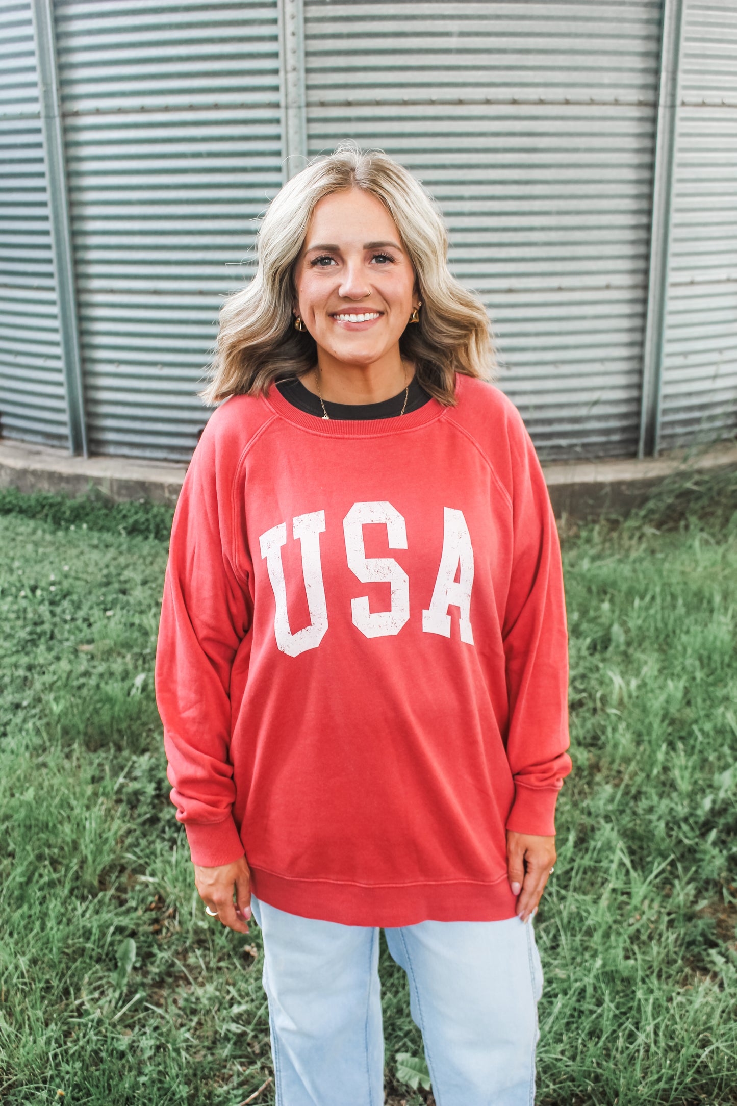 [Thread + Supply] USA Crewneck
