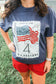 4th of July Stamp Tee