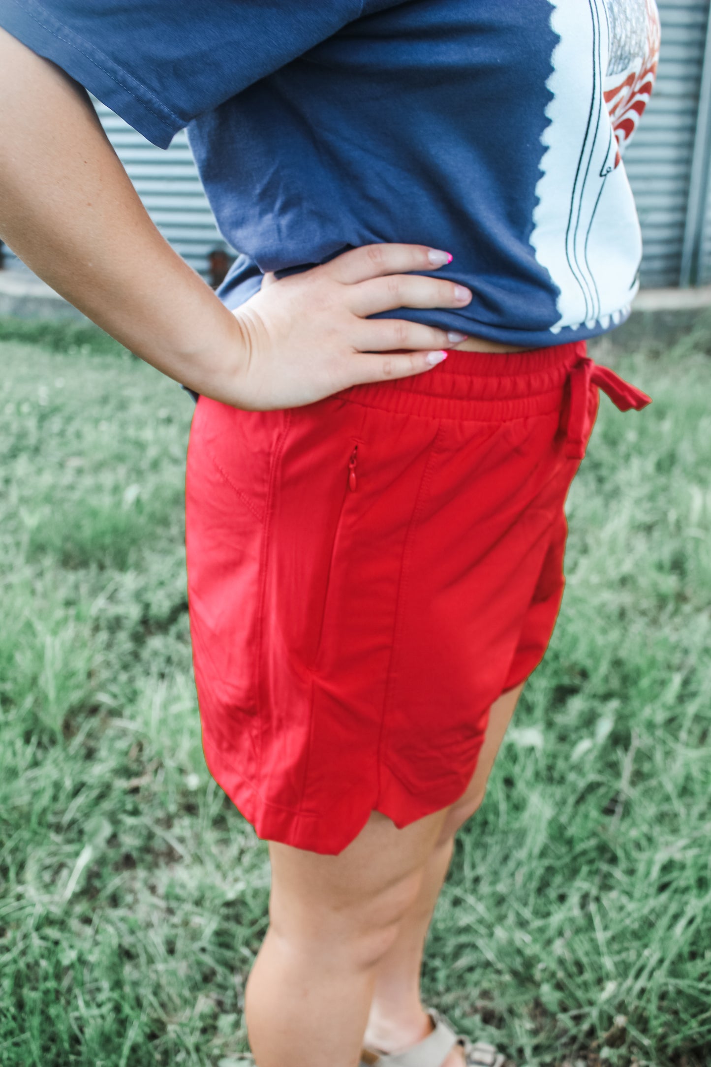 Liberty Shorts (Red)