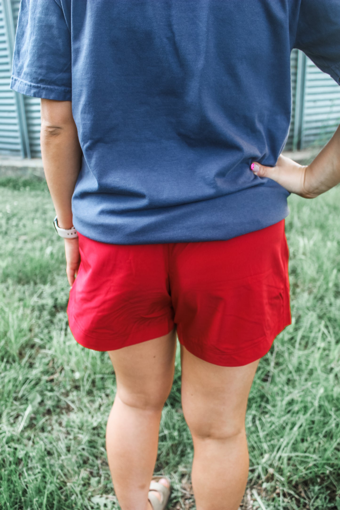 Liberty Shorts (Red)