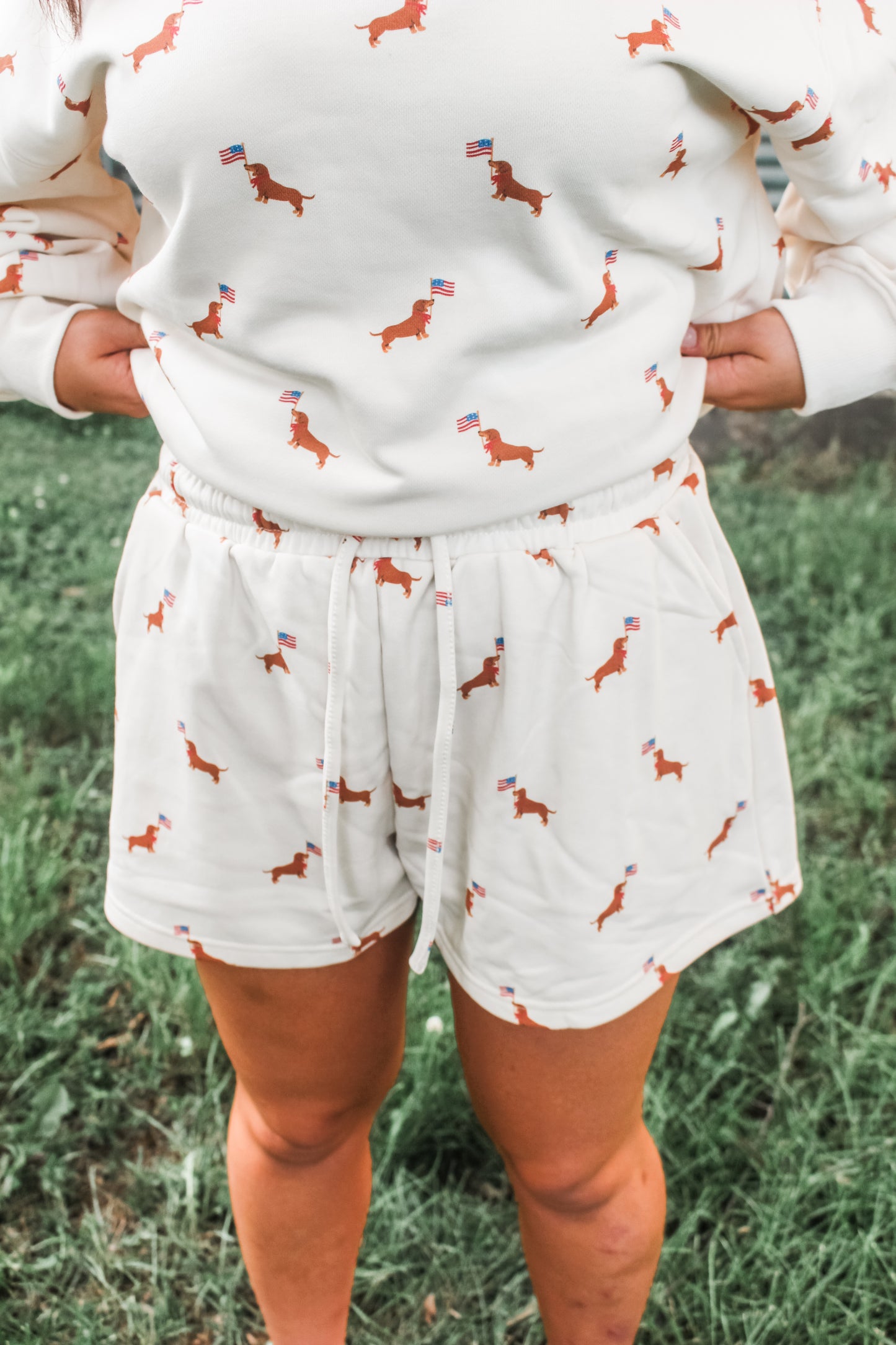 Americana Pup Shorts