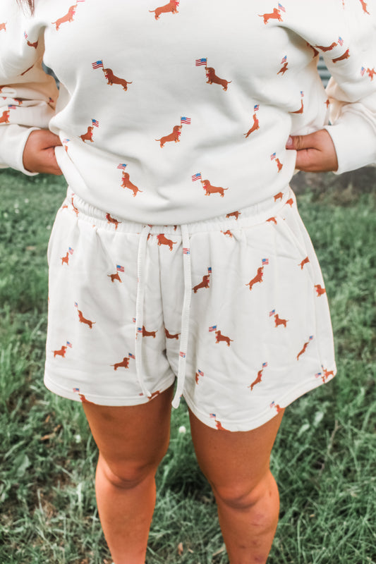 Americana Pup Shorts