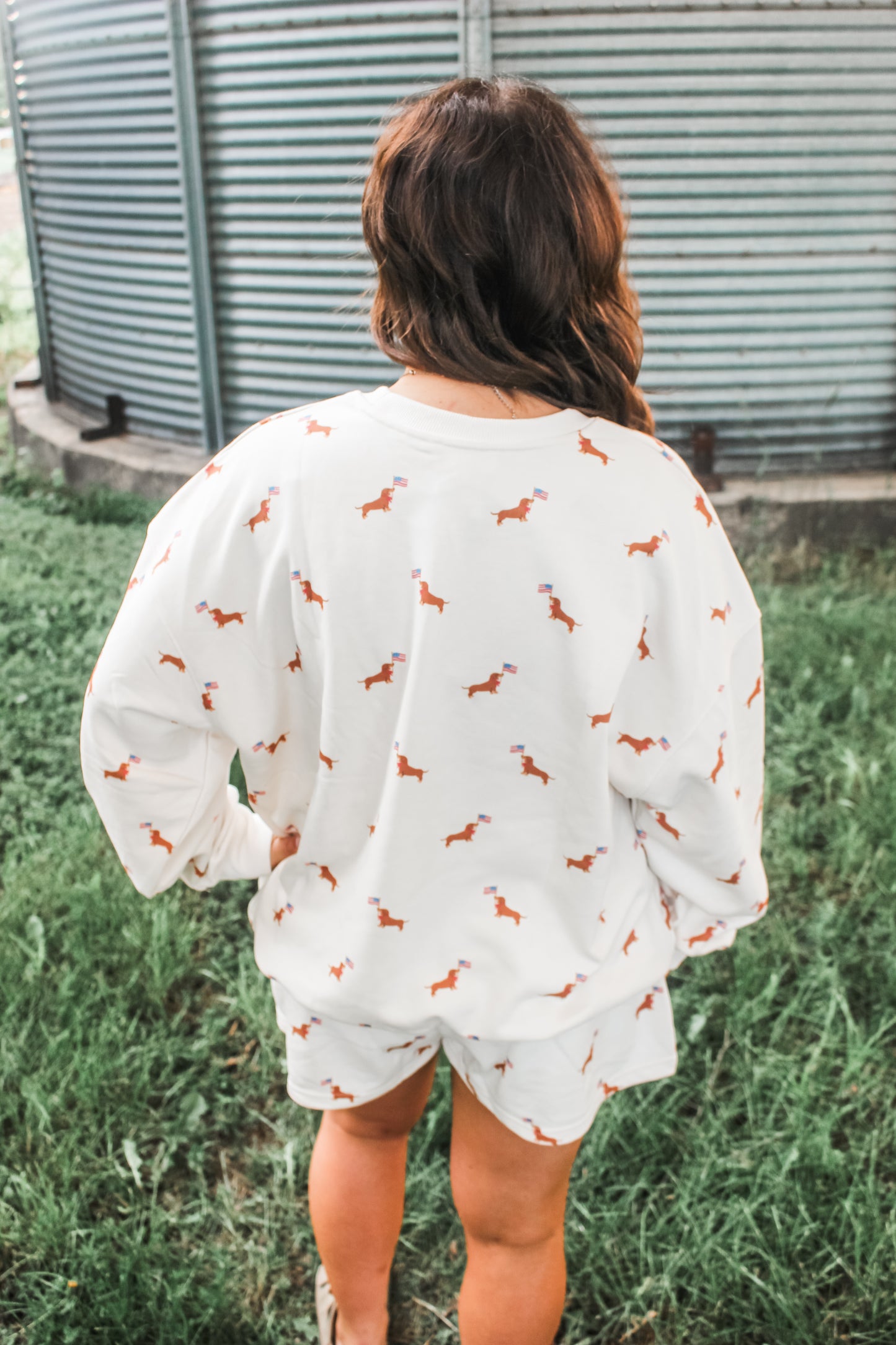 Americana Pup Crewneck