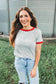 Stars + Stripes Tee (Red) (S-XL)