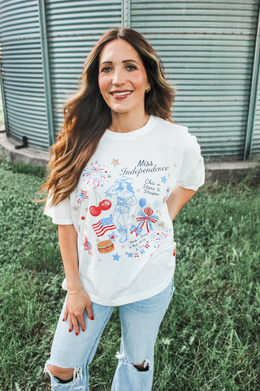 Miss Independence Tee