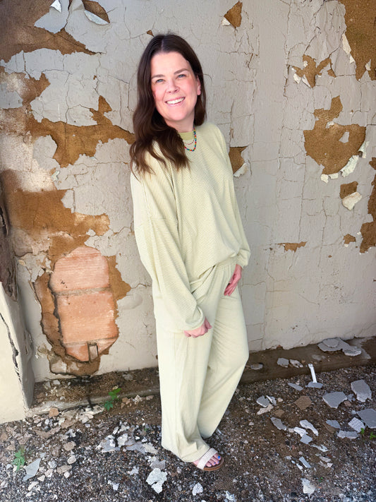 In Between Pants (Lime)