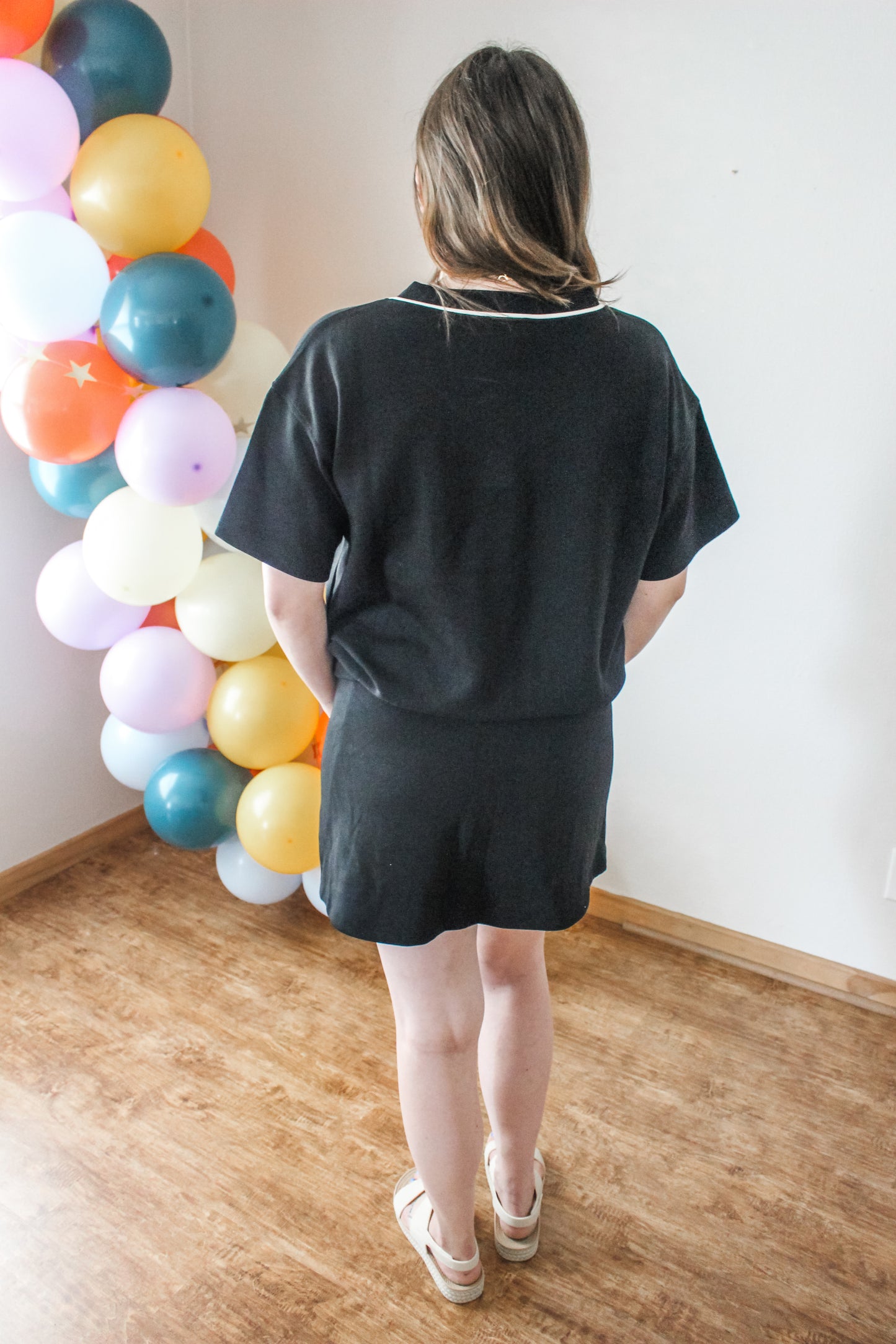 Easy Breezy Skort (Black)
