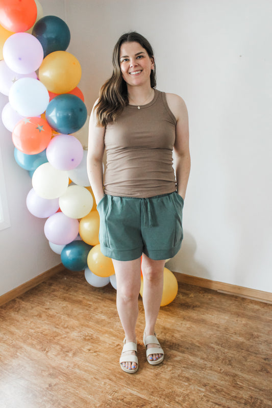 Sunny Day Shorts (Green)