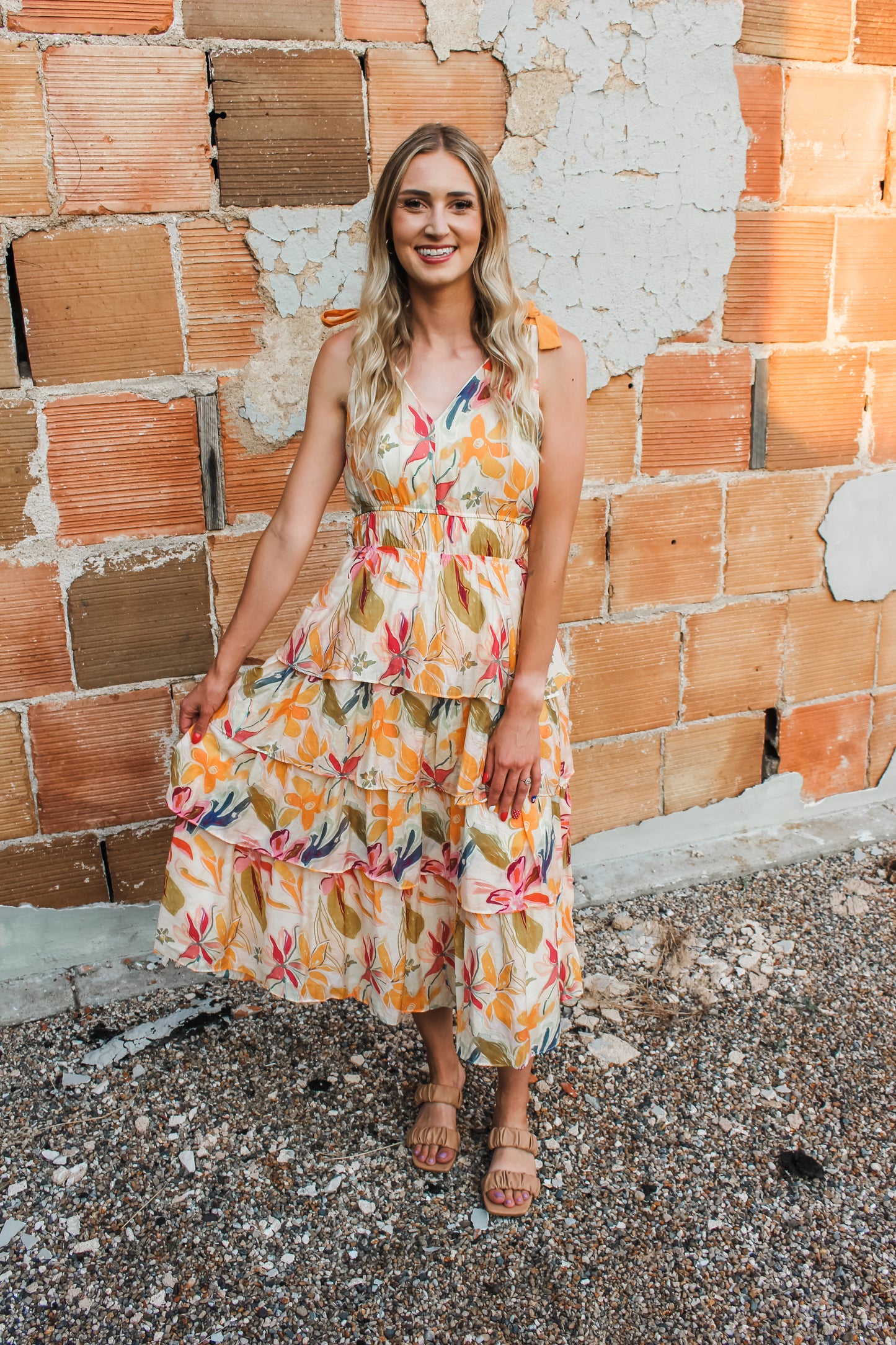 Citrus Bloom Dress