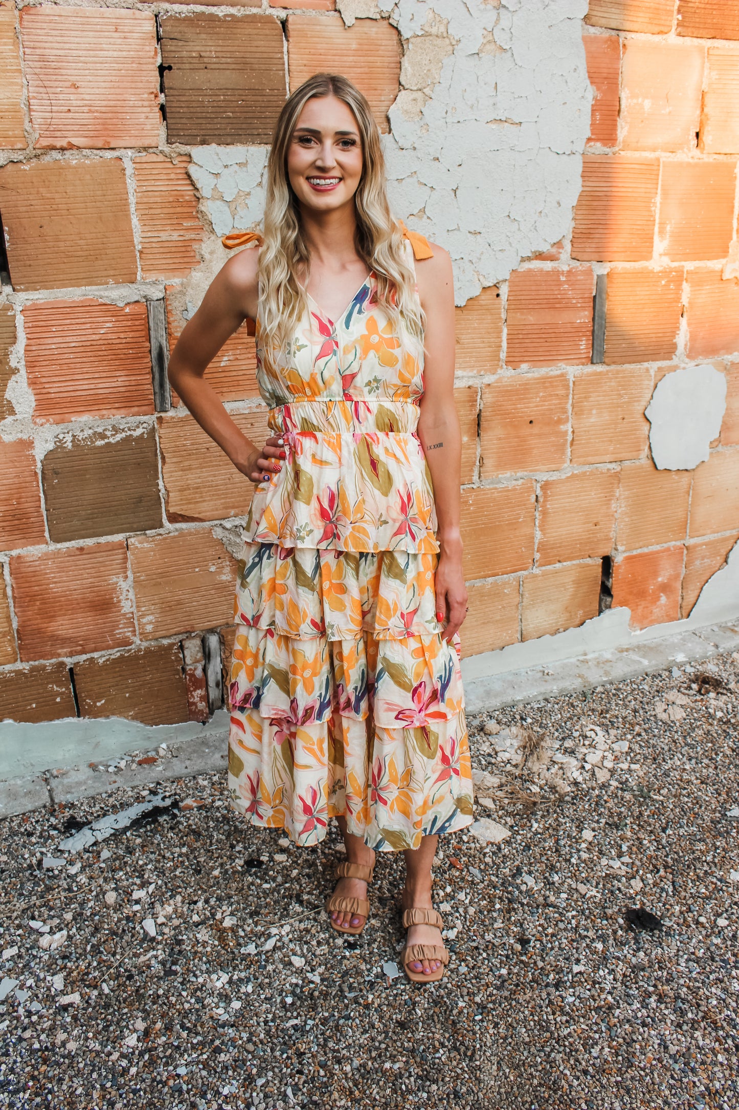 Citrus Bloom Dress
