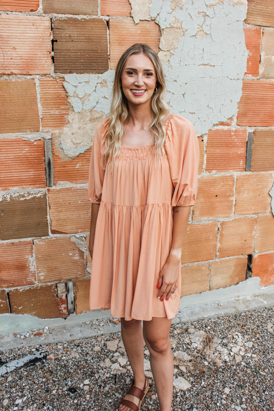 Peach Bellini Dress