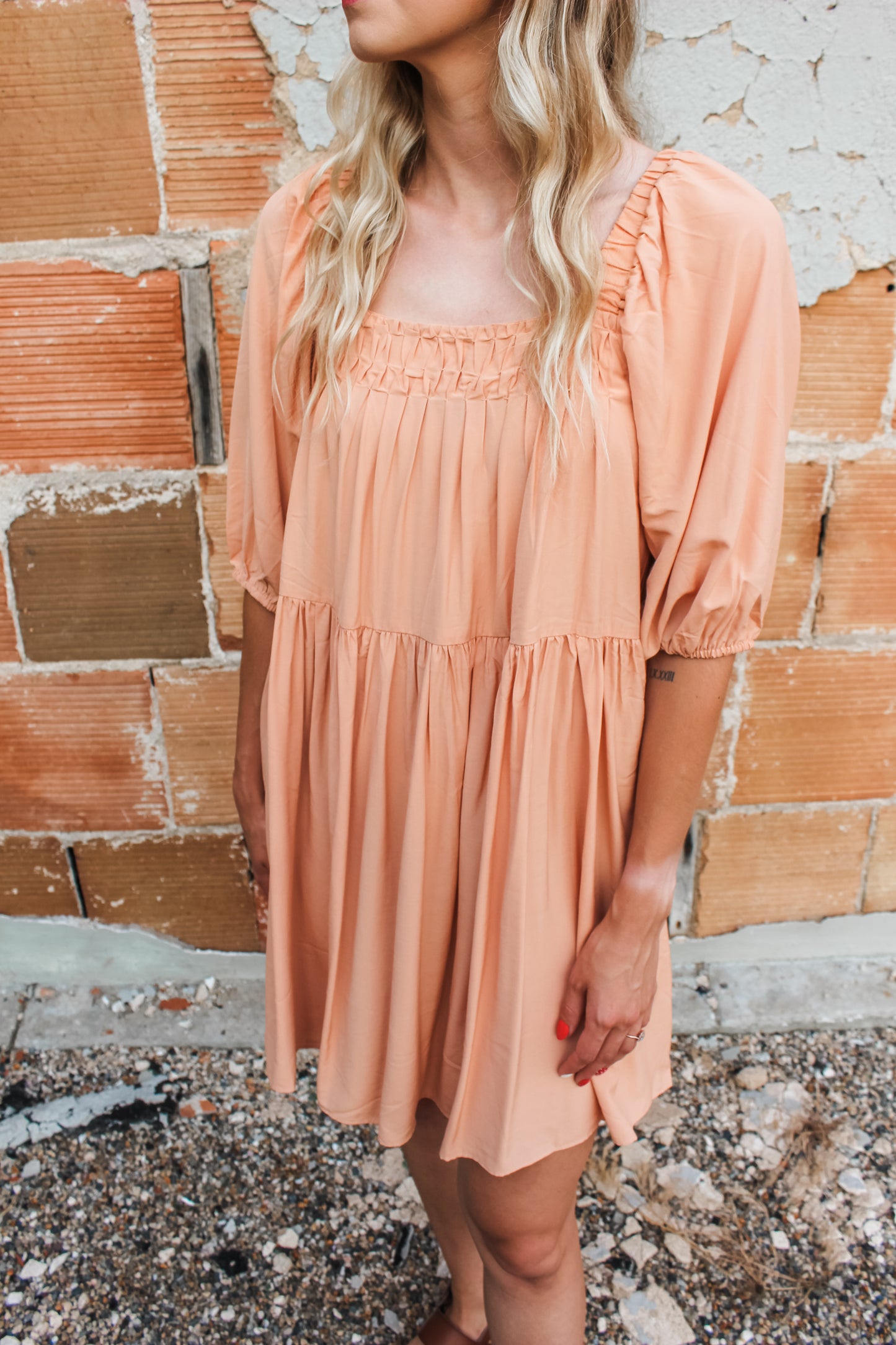 Peach Bellini Dress