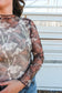 Wild Sage Mesh Top