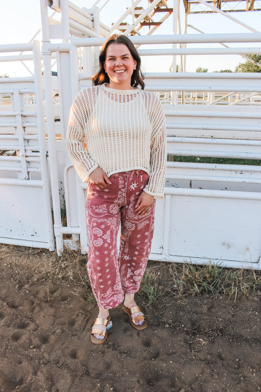Cowgirl Crochet Top