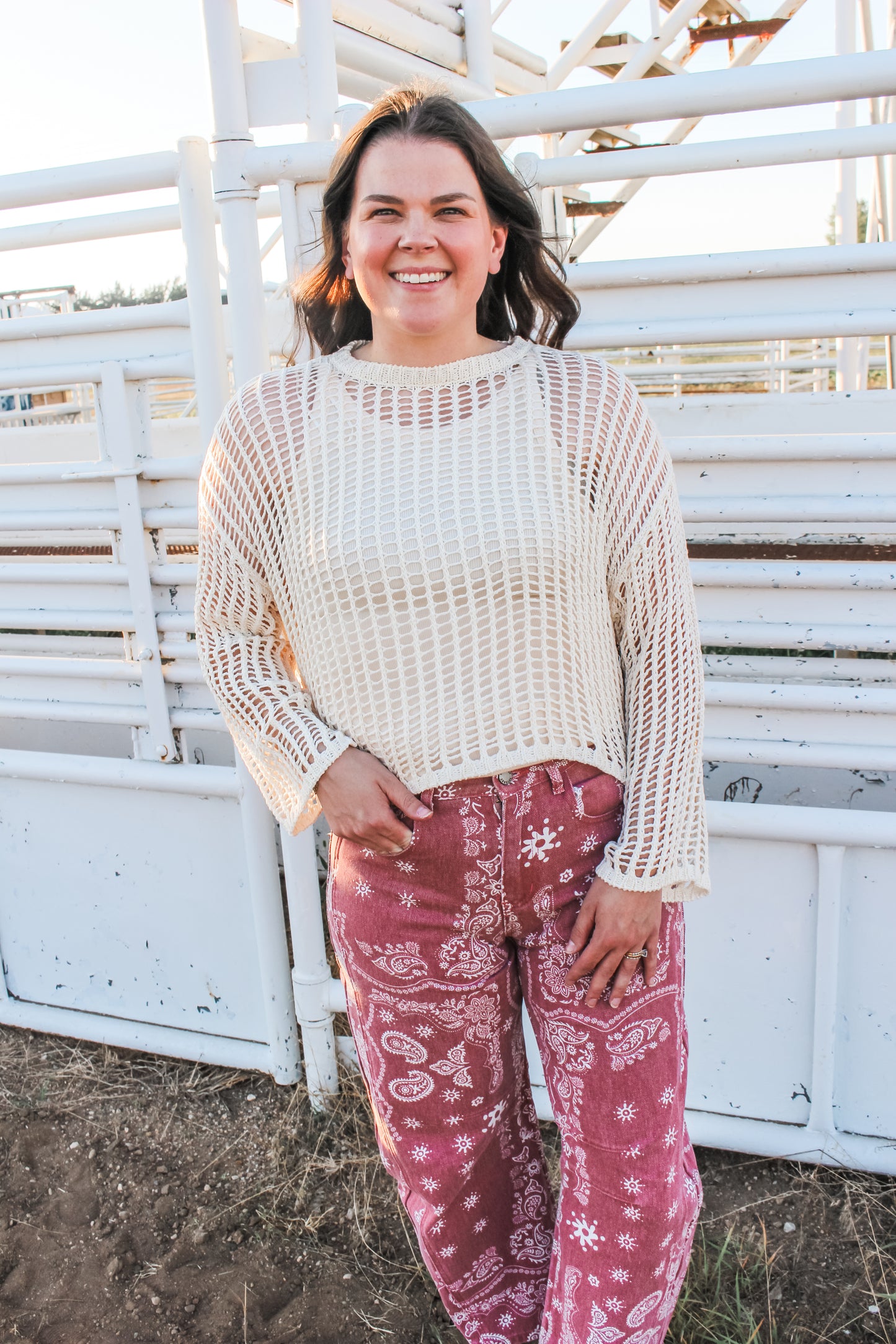Cowgirl Crochet Top